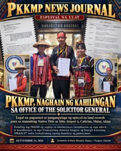 Read more about the article 📣 MAKASAYSAYANG HAKBANG PARA SA KARAPATAN SA LUPANG NINUNO!