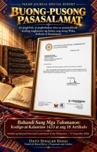 Read more about the article 📜✨ ISANG MAKASAYSAYANG HAKBANG PARA SA WIKA, KULTURA AT KASAYSAYAN! ✨📜